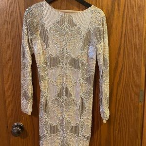 Top Shop beaded dress Size 10 New with tags
